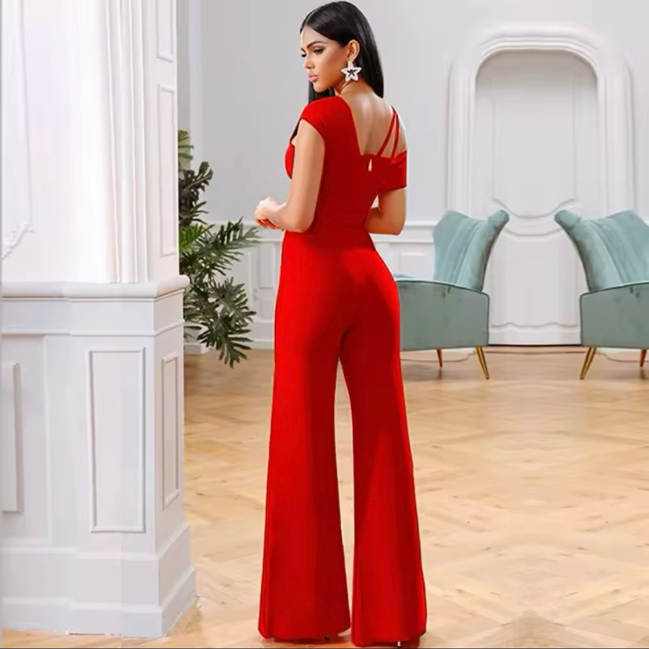 The Valerie Luxury Two-Piece Jumpsuit