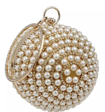 Pearl Clutch Purse