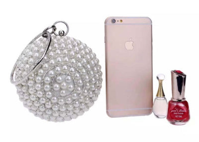 Pearl Clutch Purse