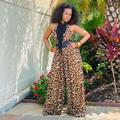 Fabulousness: Our #1 Leopard Wide Leg Jumpsuit, The Naomi