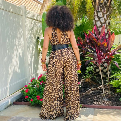 Fabulousness: Our #1 Leopard Wide Leg Jumpsuit, The Naomi