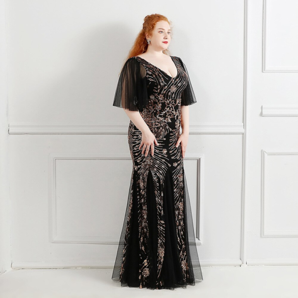 The Bailey Plus Size Gown