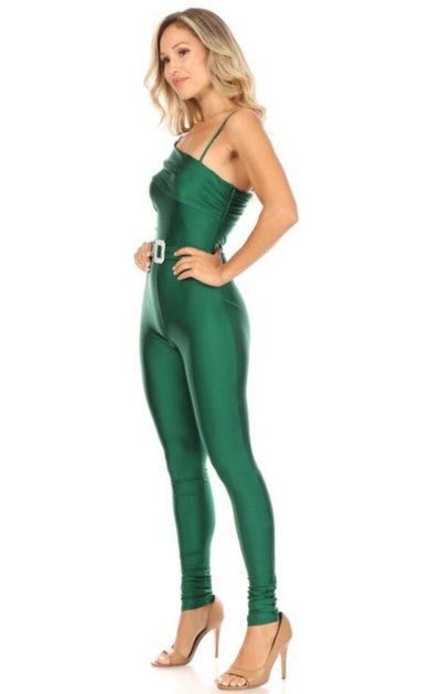 New Years, Bailey Green Beauty Jumpsuit