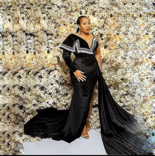 The Katari Plus Size Gown